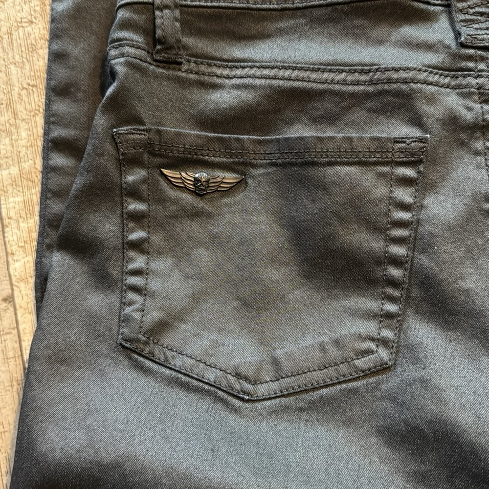 ROCK & REPUBLIC Banshee glow jeans-size 10 - Picture 6 of 13